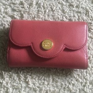 See by Chloe pink wallet purse